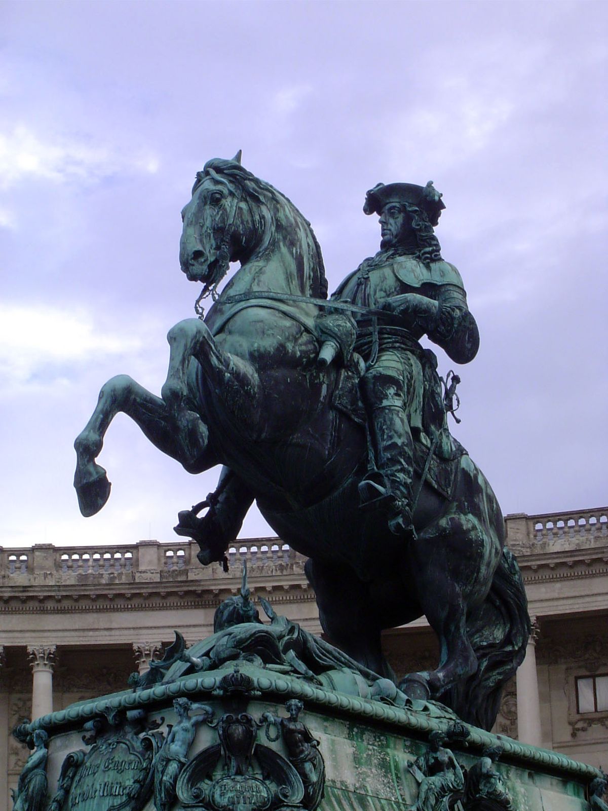 The figure in the previous picture is Prince Eugene of Savoy, French by birth but in the service of the Habsburgs by choice. Fighting the Tu