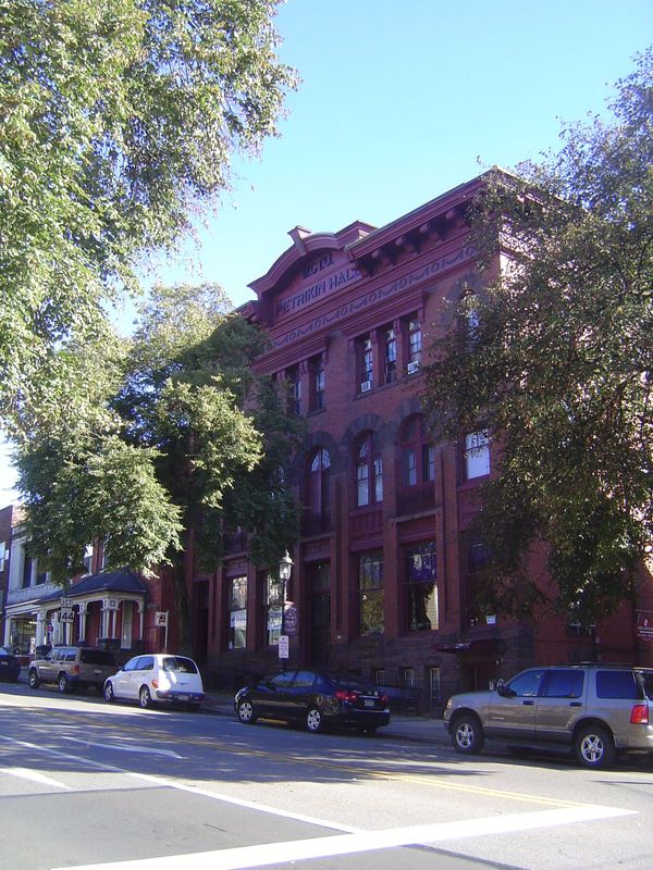 Another block by Cole, this one from 1901 and in a heavier, Richardsonian style perhaps well-suited to its primary tenant, which is identifi