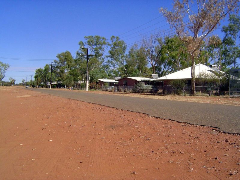 Residential street.