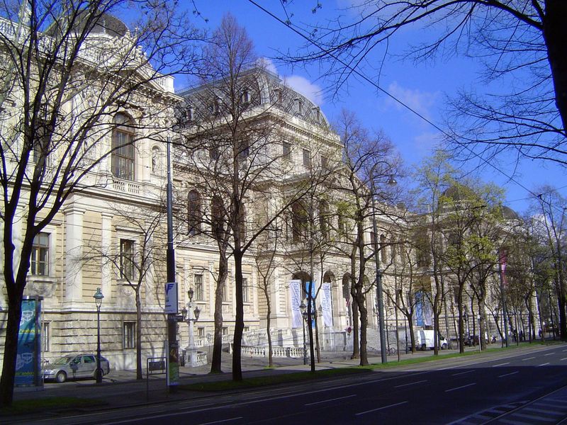 Vienna University, by Heinrich von Ferstel.