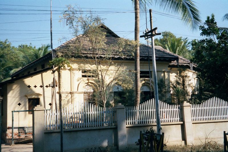 Nyaung-U's been the main center of Pagan since the colonial era, when this was the post office.
