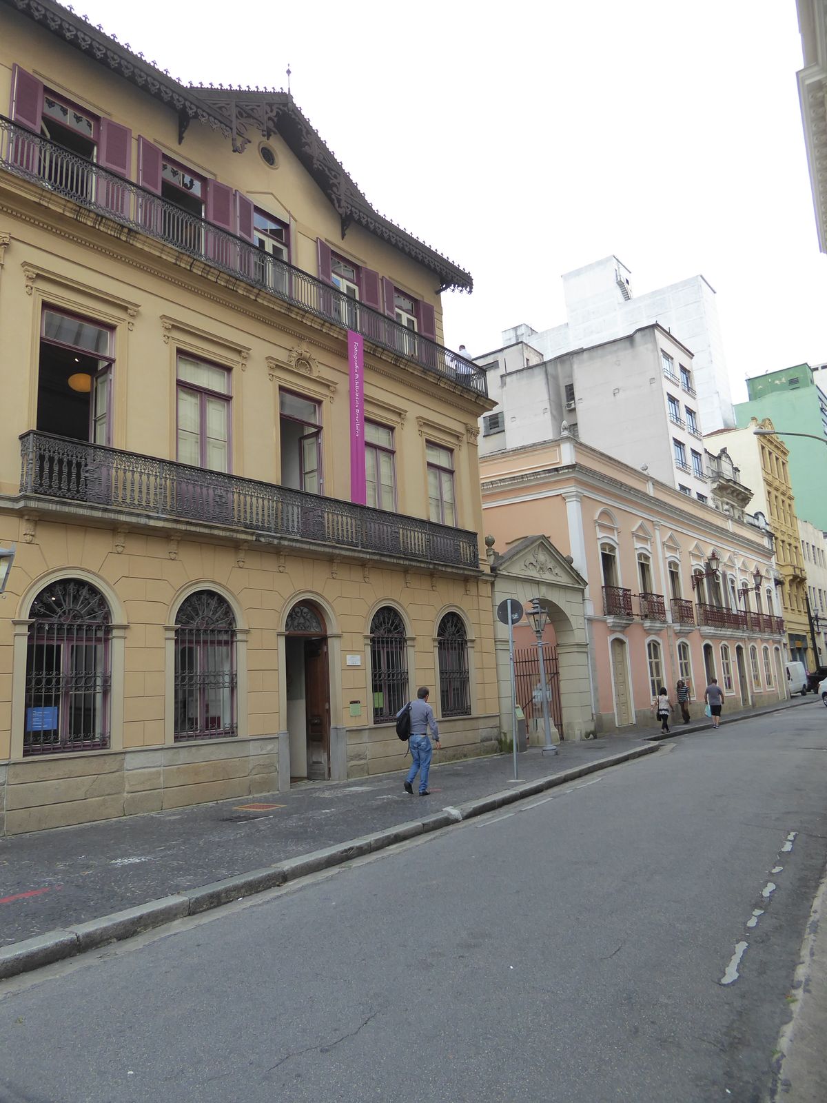 The large house on the left, known as Casa No. 1, was built about 1880 and used for various purposes, including as a police station. The sit