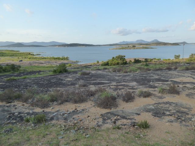 The reservoir required the relocation of villagers.