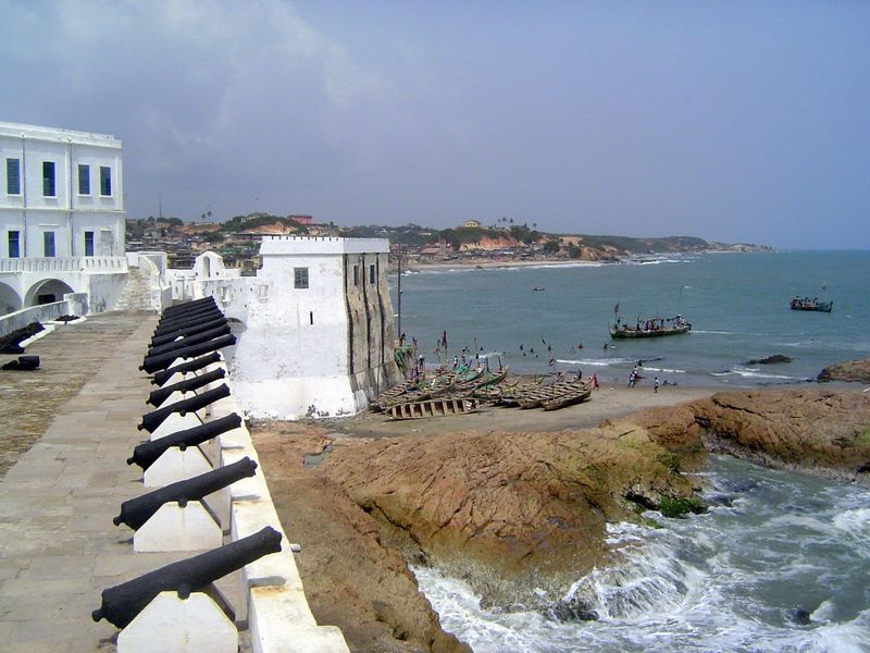 The view to the sea.