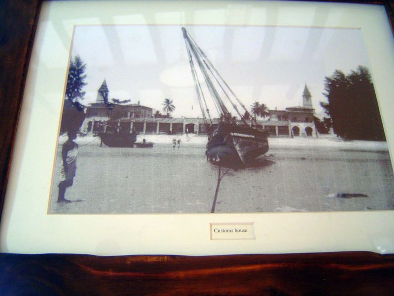 An old photo of the place shows two towers, subsequently lost.