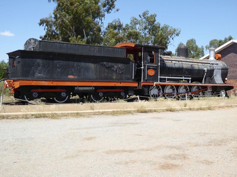 Go back a century and you'd be arriving in Upington by train.