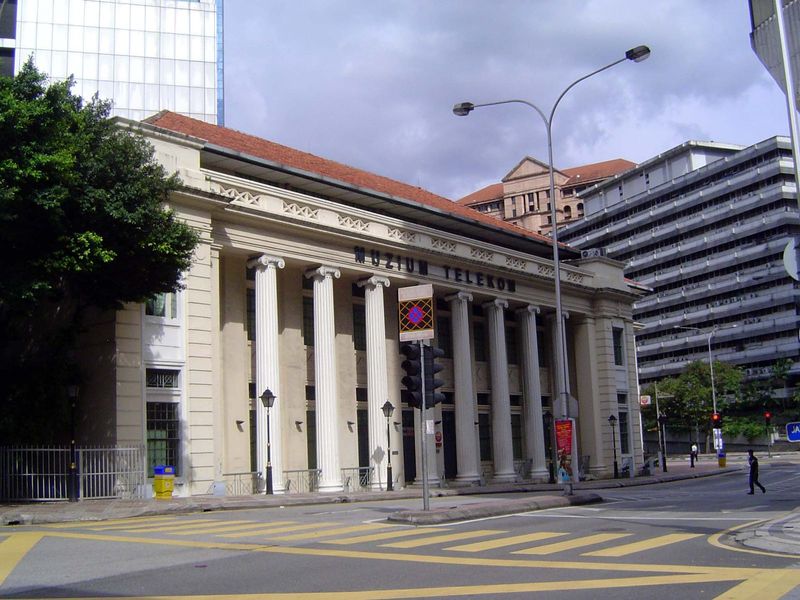 Neoclassical design comes almost as a shock, but here it is in the telephone exchange building from 1928.
