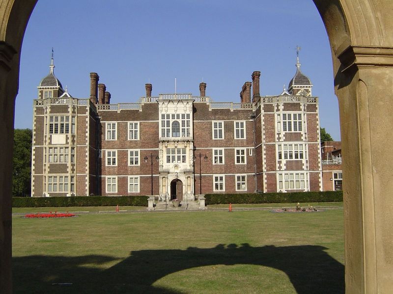 Living on the grand scale: Charlton House was built near Greenwich between 1607-1612 by Adam Newton and remained a residence until World War