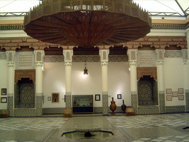 Another view of the same courtyard.