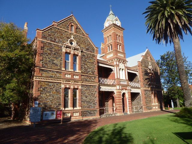 Sydney and Melbourne aren't the only Australian cities with Victorian heaps. Here's Adelaide's Australian Lutheran College. The building ope