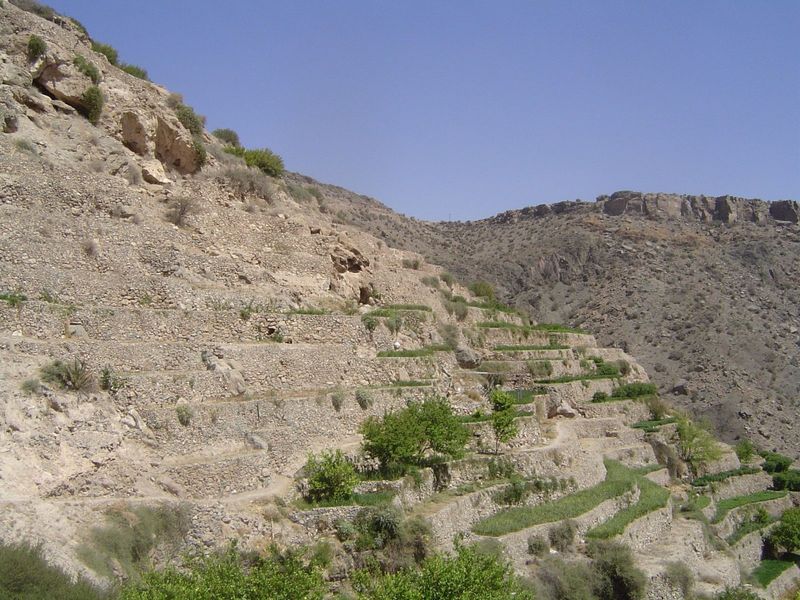 Abandonment back on the Al Ayn side.