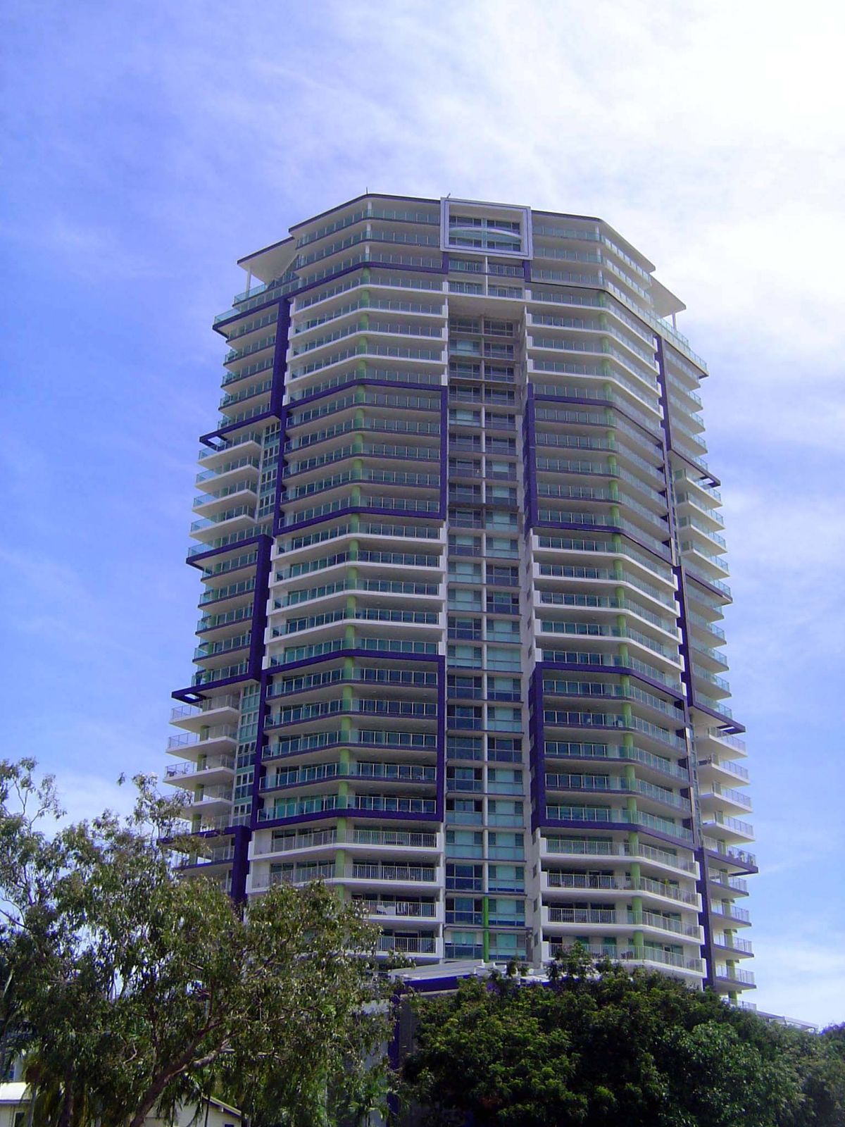 Who knows how such buildigns are named? This one, inscrutably, is called the Evolution on Gardiner.