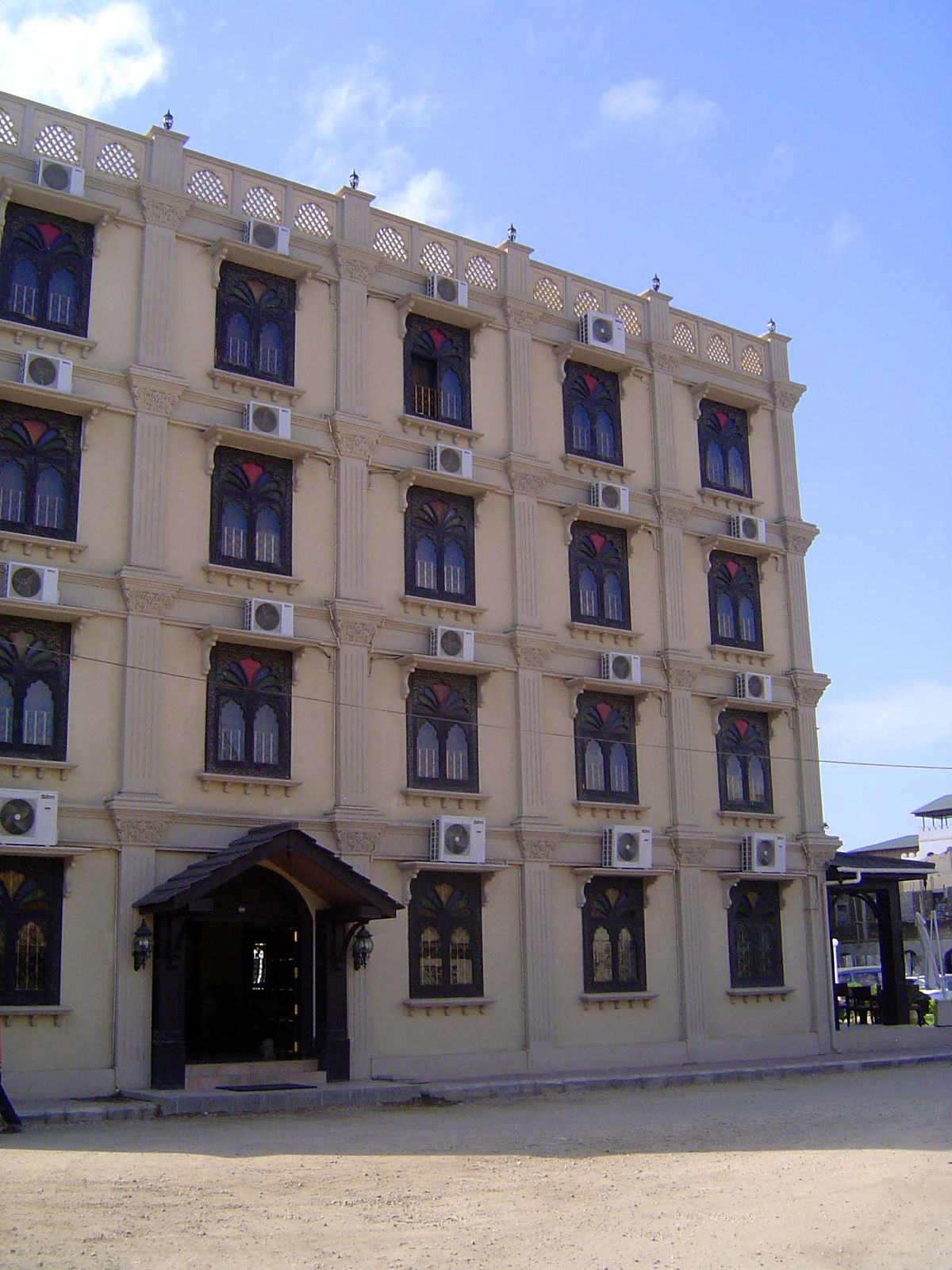 More hotels.