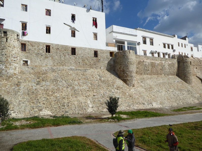 Here's a bit of the wall in fine shape, though no longer one accustomed to putting up much of a fight.