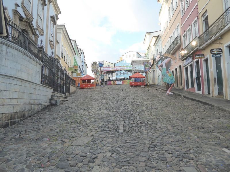 And here's the upper half. This was an elite residential neighborhood until about 1900. Then it fell into steep decline until its touristic 