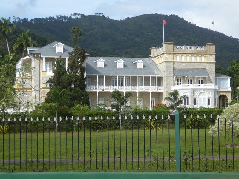 Most spectacular of them all, this was completed in 1876 as the Governor's House, now the President's.