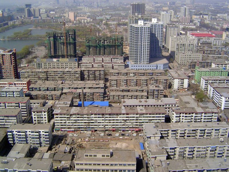Another view, with the Longtan Park in the upper left.