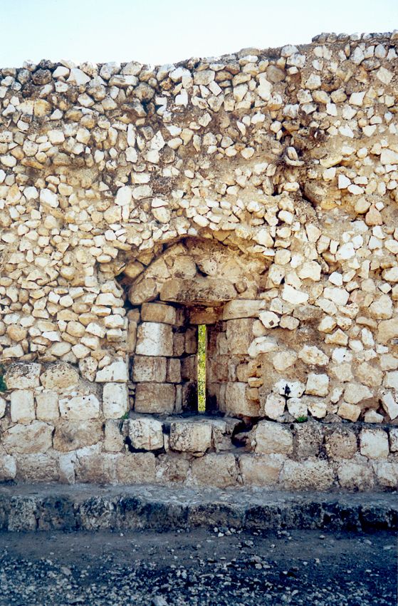 Herod would have been appalled by the sloppy Turkish rubble and only less disapproving of the Crusader blocks. His own style of monumental c