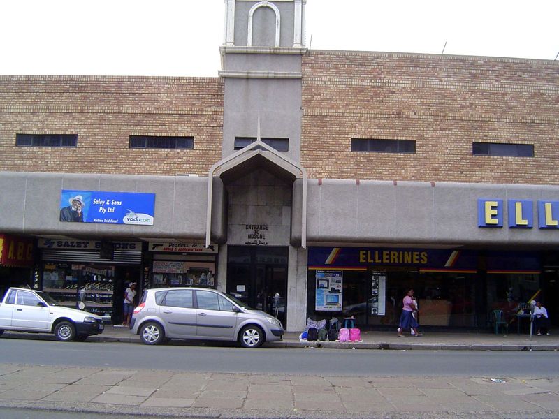 Mosque entrance.