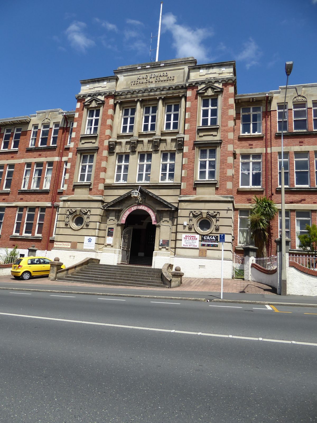 Now you can. The school opened here in 1889, though this building is a bit later, from 1913. It split in 1966 to form the King Edward High S