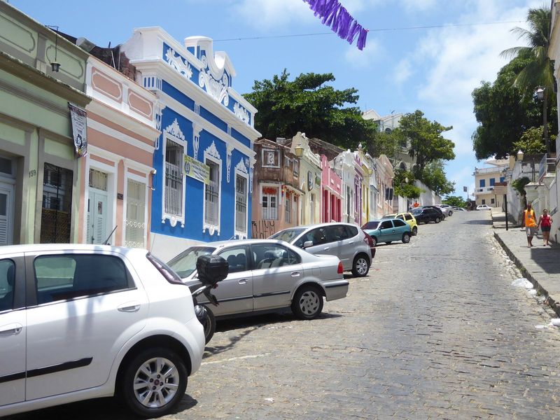 Olinda has been on UNESCO's World Heritage List since 1982. That means tourists, and they mean fresh paint.