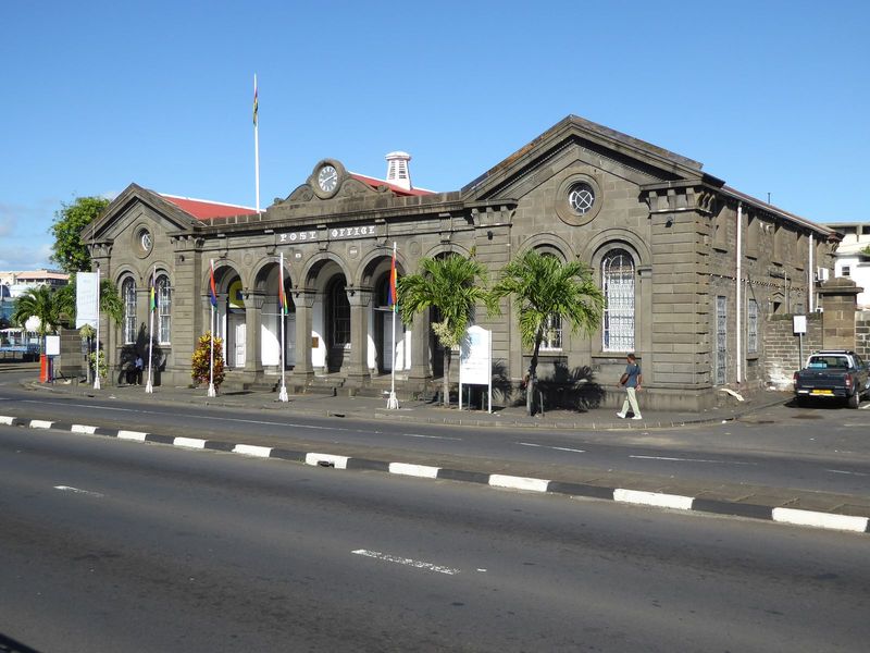 The post office is from 1868.
