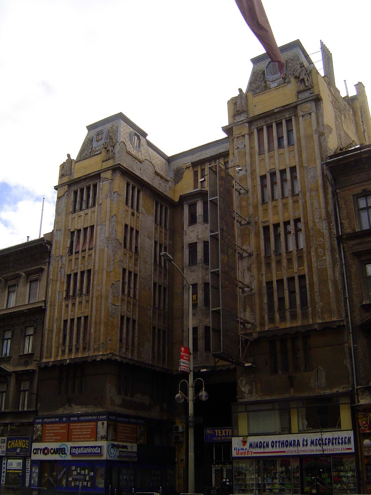 Some buildings are a handy reminder of how the city must have looked in its grimmer Soviet days.