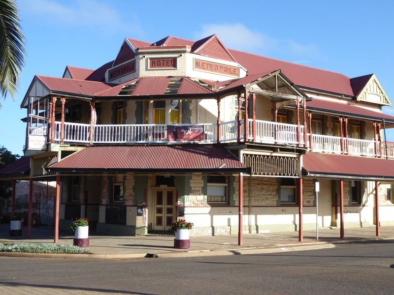 Hotels, of course: this one is from 1900.