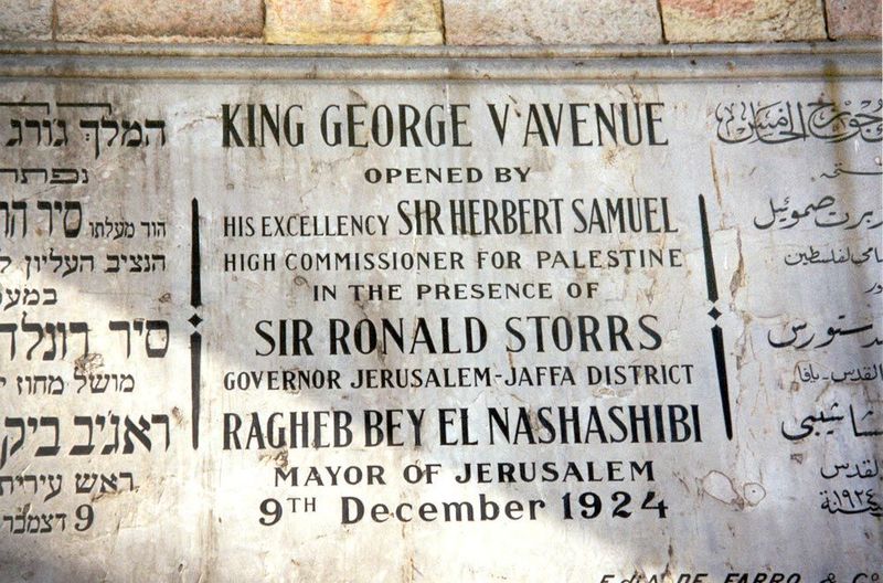 Samuel was the first British governor of Palestine, and the first of many who left the place disillusioned. Storrs, on the other hand, was a