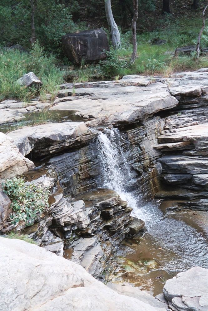 Downstream, a more significant drop.