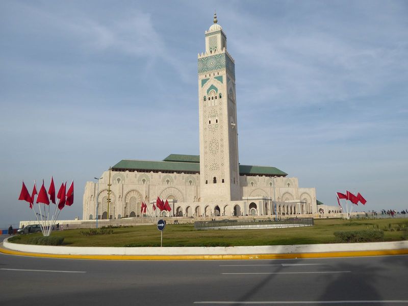 If size is the measure of beauty, then this building is beautiful.