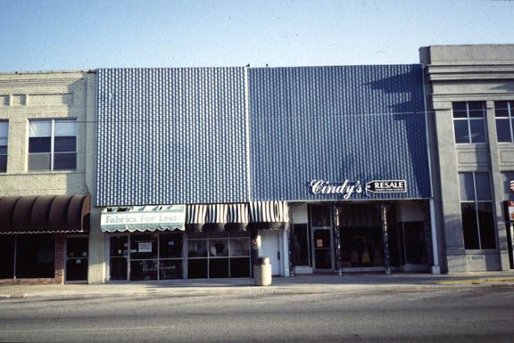 Some merchants competed by investing in the aluminum screening so popular in the 1950s.