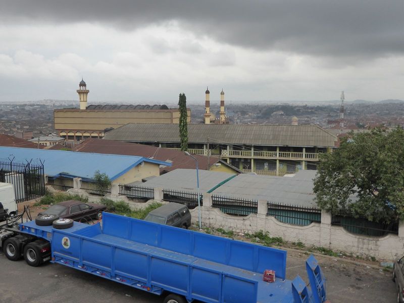 This view from the roof looks southeast over Oja Iba, the city's historic social center. "Historic" has to be taken with a grain of salt, be