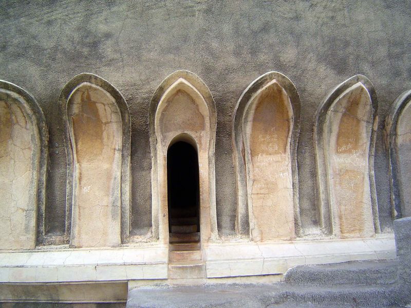 Entrance to the central dome.