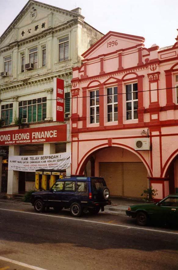 Full circle: old buildings renovated rather than torn down.