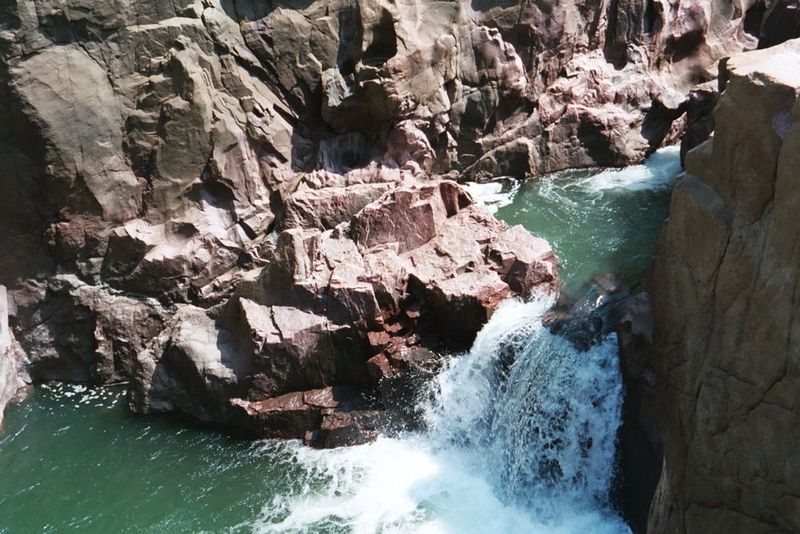 The virgin flow of the river varied from 5 to 300,000 cubic feet of water per second—everything from a trickle to a flood that overtopped th