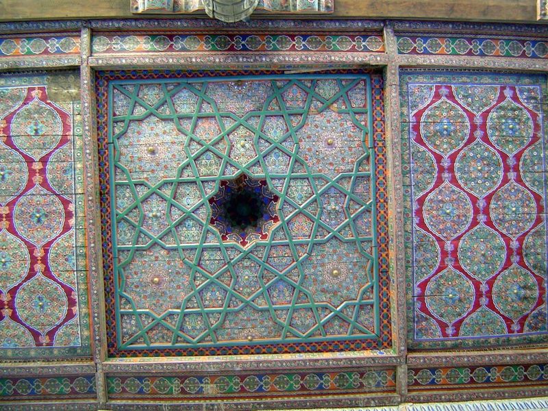 Ceiling detail.