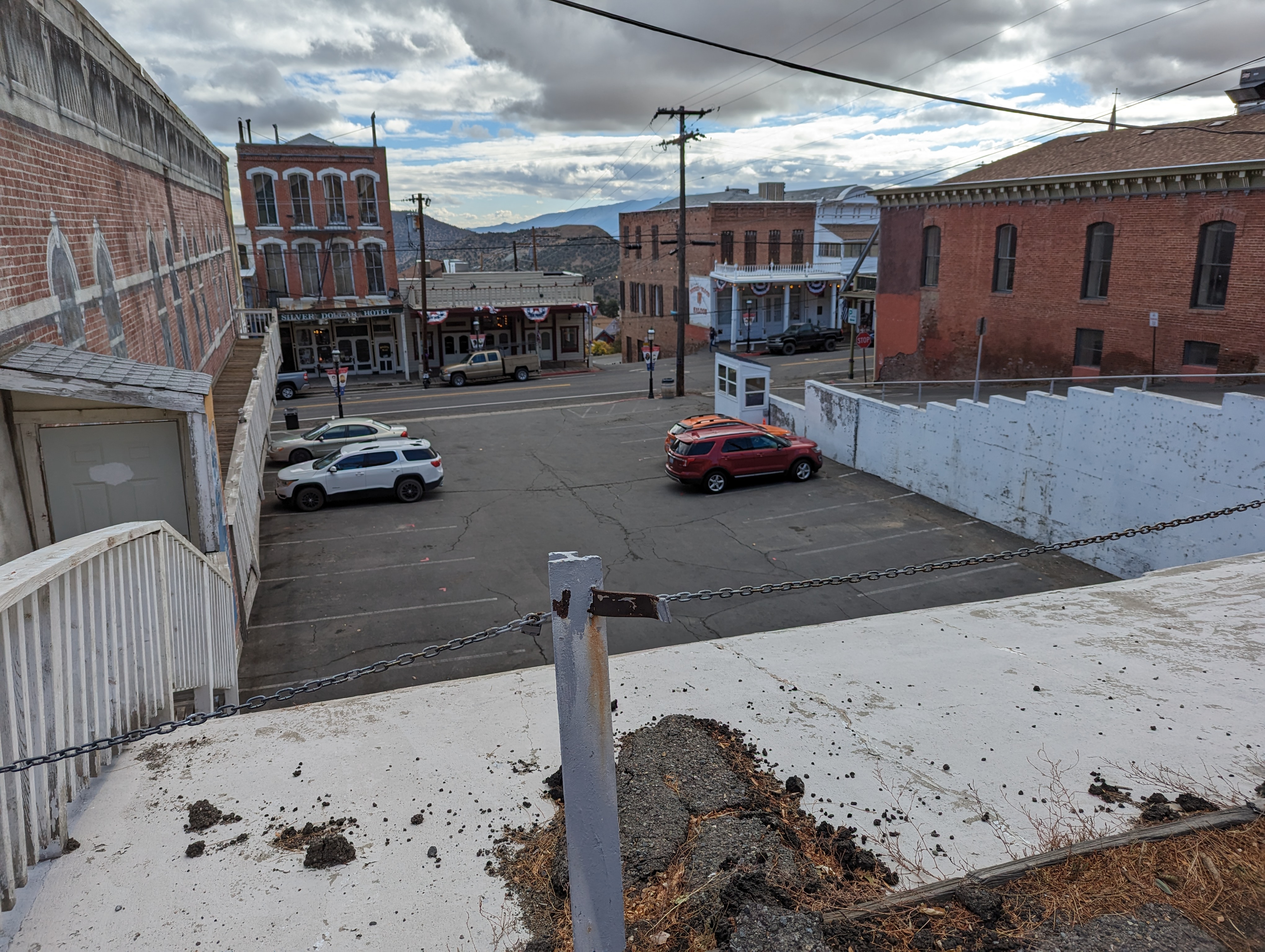 View from B street.