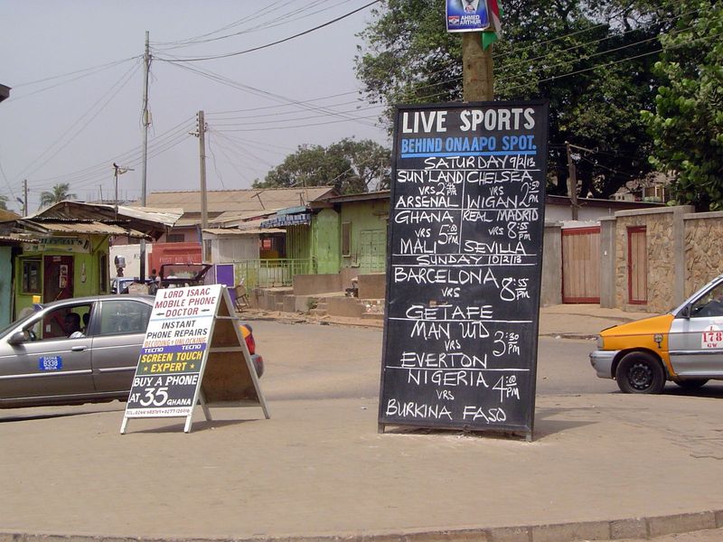 Another residential neighborhood, just north of the Kaneshie Market and created about 1945.