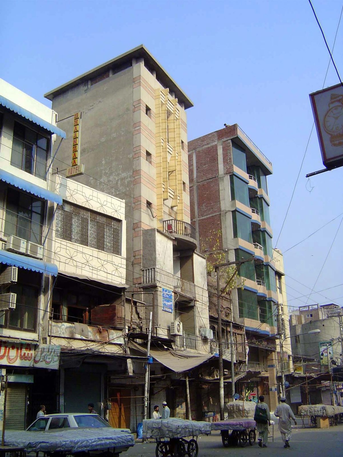 There are lots of new buildings.