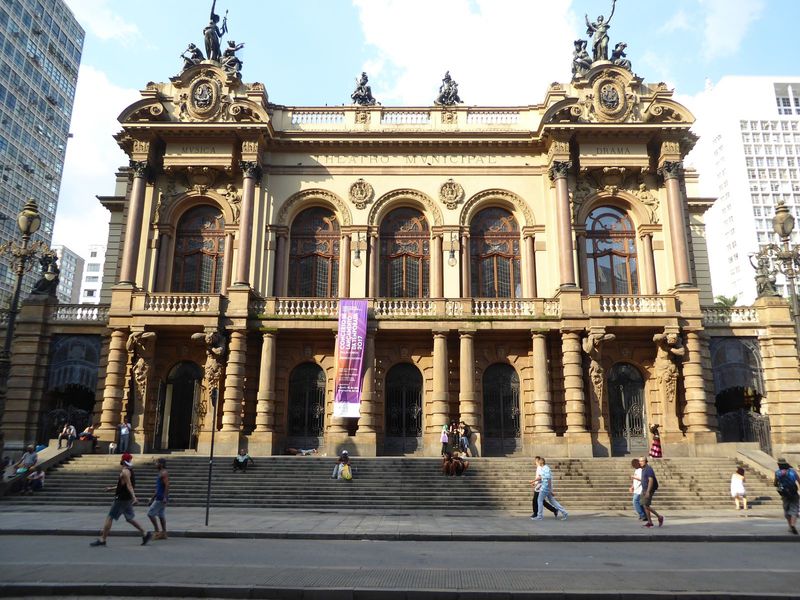 It's not quite as wide as the Paris opera but inch for inch is almost as grand. The architects were Domiziano Rossi and Claudio Rossi, unrel