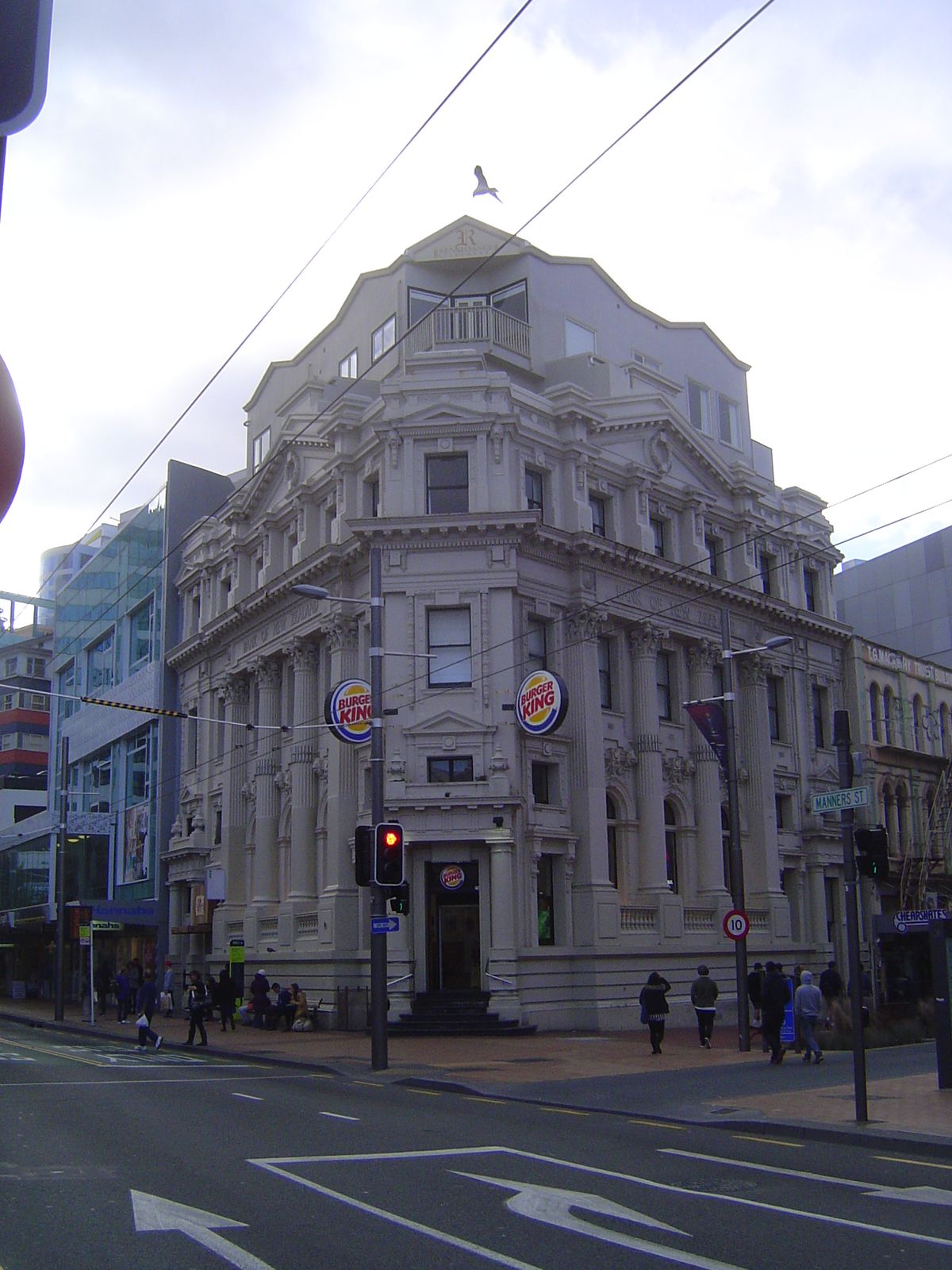 To think of it! A noble house of money reduced to burgers and fries, with possibly a few apartments.