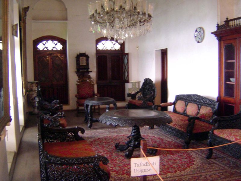 And the furnishings? Probably from India but along European lines.