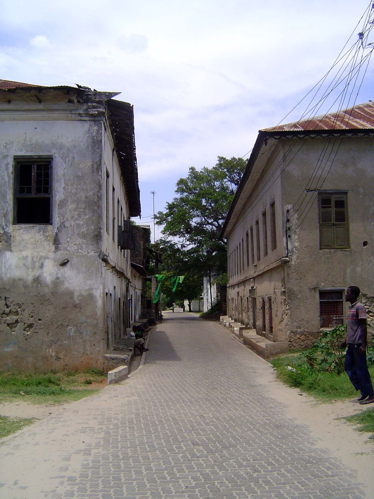 Most of the town hasn't been so tidied up.