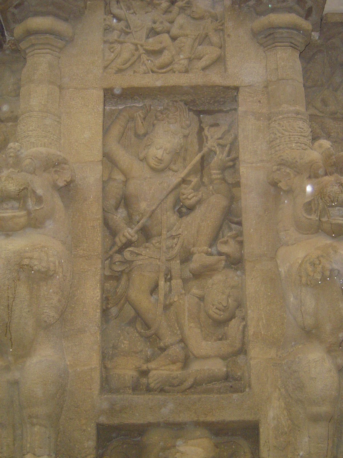 Ravana getting his just deserts?