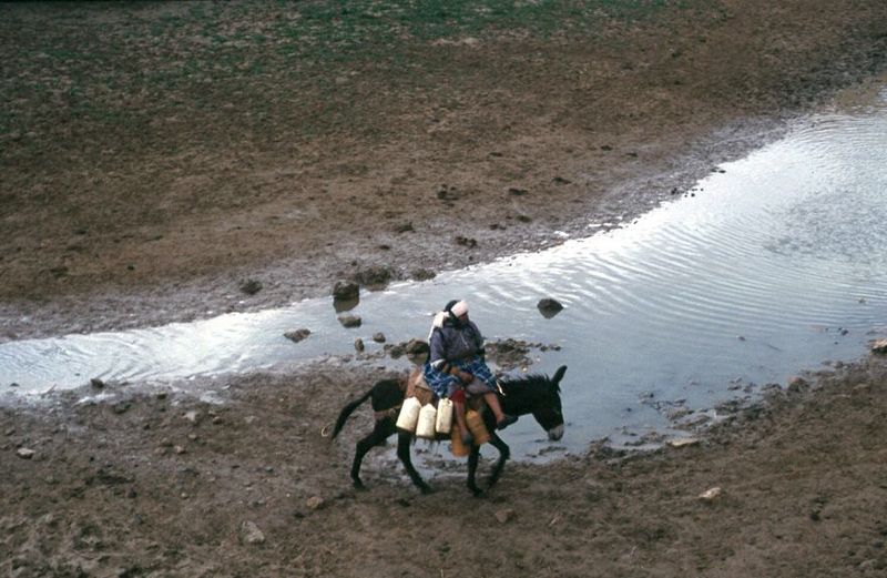 Meanwhile, out on the desert fringe, older methods continue.