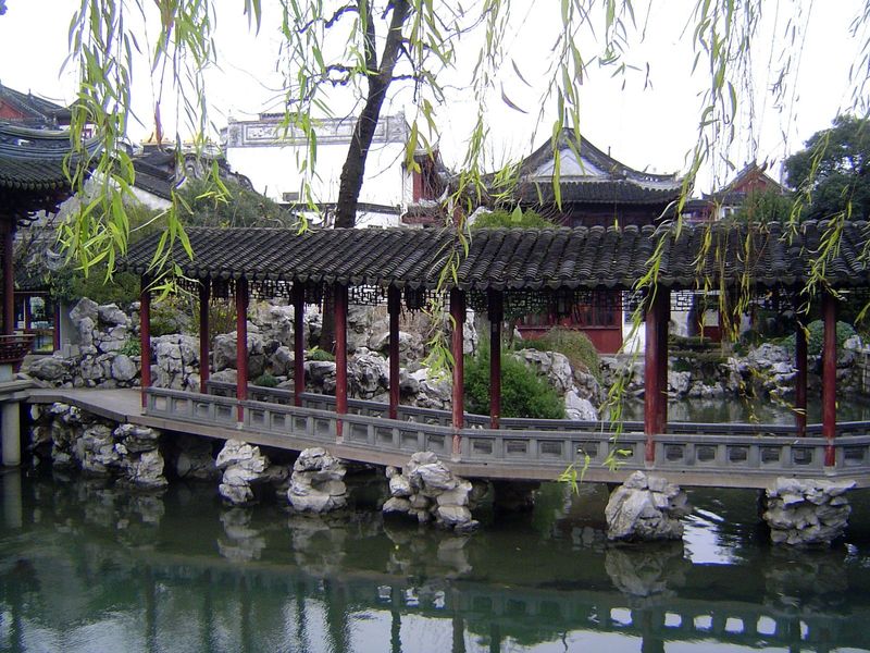 Japanese gardens in Kyoto are smaller but feel bigger.
