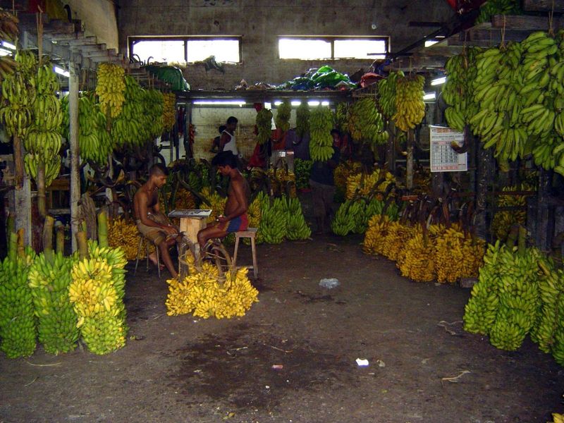 Time out from selling bananas.