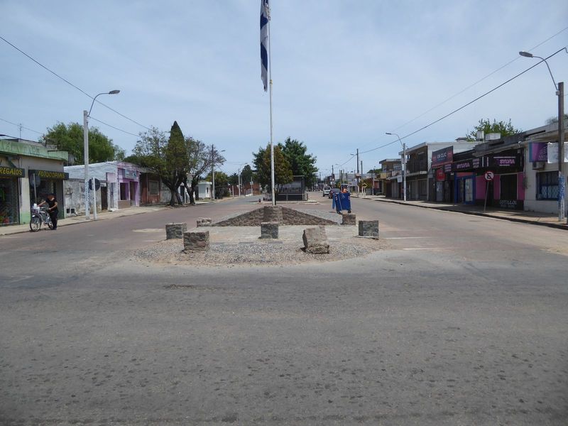 140 years on, the town's ambitions are suggested by its boulevard, but its reality is revealed by the bordering shops.