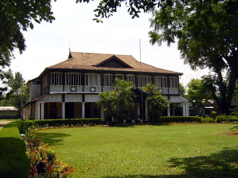 Many private homes from that era survive, though usually put to other use: here, for example, is the home of the 80 Club.